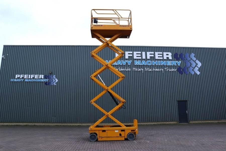 Haulotte Compact 10 Electric, 10m Working Height, 450kg Cap - Škarjasta dvižna ploščad: slika 3 Haulotte Compact 10 Electric, 10m Working Height, 450kg Cap - Škarjasta dvižna ploščad: slika 3