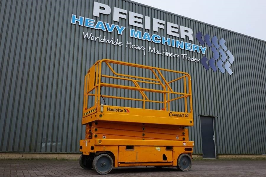Haulotte Compact 10 Electric, 10m Working Height, 450kg Cap - Škarjasta dvižna ploščad: slika 1 Haulotte Compact 10 Electric, 10m Working Height, 450kg Cap - Škarjasta dvižna ploščad: slika 1