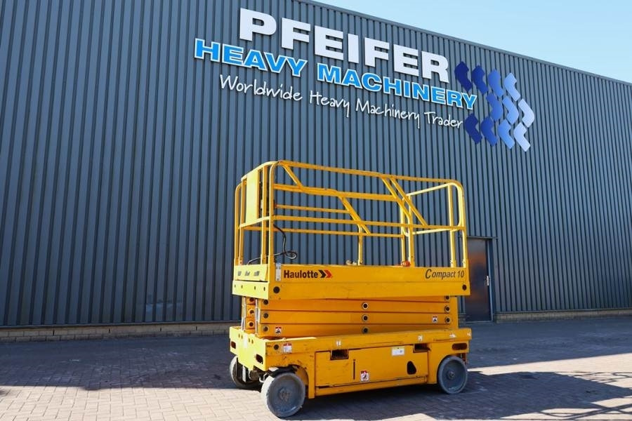 Haulotte Compact 10 Electric, 10m Working Height, 450kg Cap - Škarjasta dvižna ploščad: slika 1 Haulotte Compact 10 Electric, 10m Working Height, 450kg Cap - Škarjasta dvižna ploščad: slika 1