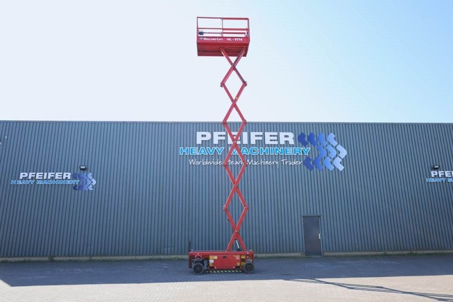 Holland Lift Ecostar HL-9714 Electric, 12m Working Height, 325k - Škarjasta dvižna ploščad: slika 3 Holland Lift Ecostar HL-9714 Electric, 12m Working Height, 325k - Škarjasta dvižna ploščad: slika 3