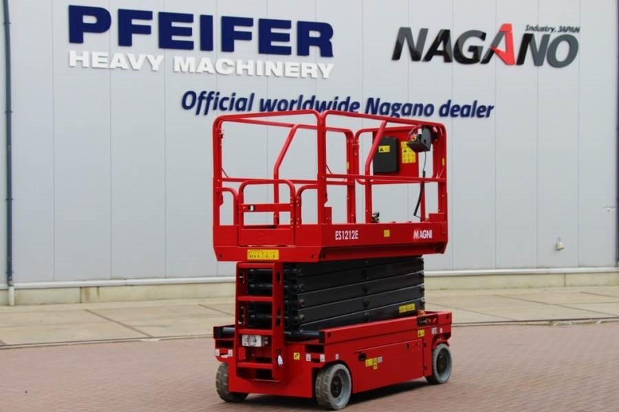 Magni ES1212E Electric, 12m Working Height, 320kg Capaci - Škarjasta dvižna ploščad: slika 2 Magni ES1212E Electric, 12m Working Height, 320kg Capaci - Škarjasta dvižna ploščad: slika 2