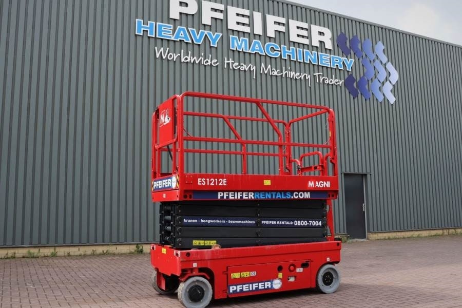 Magni ES1212E Valid inspection, *Guarantee! Electric, 12 - Škarjasta dvižna ploščad: slika 1 Magni ES1212E Valid inspection, *Guarantee! Electric, 12 - Škarjasta dvižna ploščad: slika 1