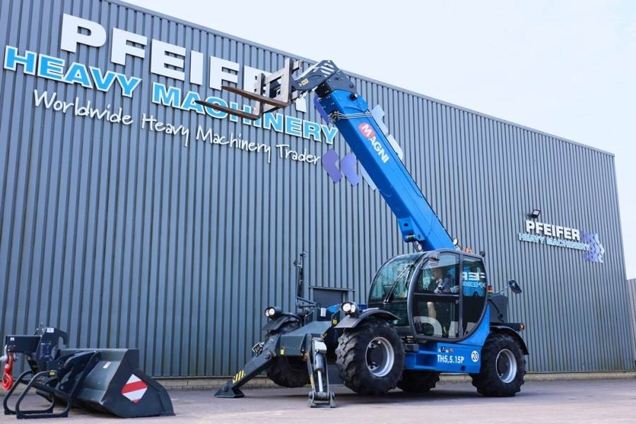 Magni TH5,5.15-D7/D Diesel, 4x4x4 Drive, 5.5t Capacity, - Teleskopski viličar: slika 2 Magni TH5,5.15-D7/D Diesel, 4x4x4 Drive, 5.5t Capacity, - Teleskopski viličar: slika 2