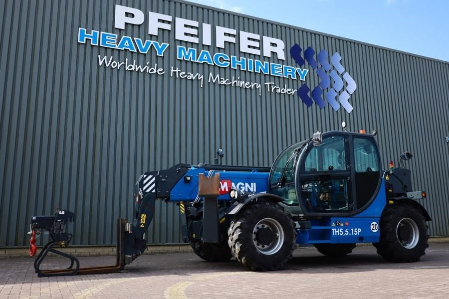 Magni TH5,5.15-D7/D Diesel, 4x4x4 Drive, 5.5t Capacity, - Teleskopski viličar: slika 1 Magni TH5,5.15-D7/D Diesel, 4x4x4 Drive, 5.5t Capacity, - Teleskopski viličar: slika 1