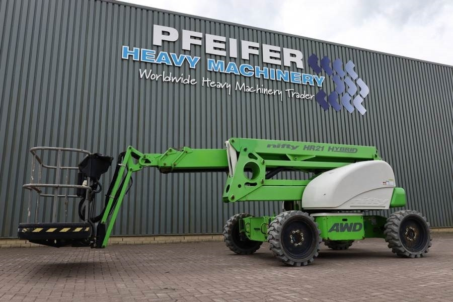 Niftylift HR21 HYBRID Hybrid, 4x4 Drive, 21m Working Height, - Zglobna dvižna ploščad: slika 1 Niftylift HR21 HYBRID Hybrid, 4x4 Drive, 21m Working Height, - Zglobna dvižna ploščad: slika 1