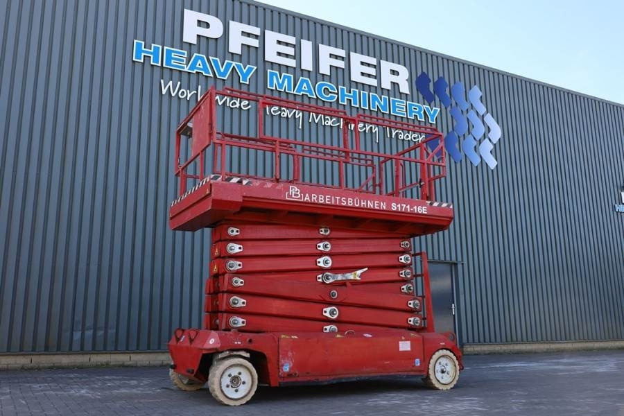 PB LIFT S171-16E Electric, 17.3m Working Height, 400k - Škarjasta dvižna ploščad: slika 1 PB LIFT S171-16E Electric, 17.3m Working Height, 400k - Škarjasta dvižna ploščad: slika 1