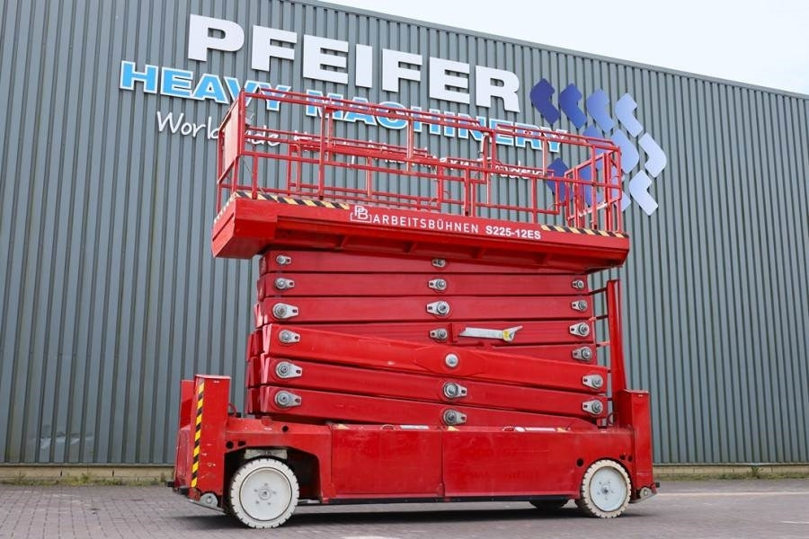 PB LIFT S225-12ES Electric, 22.5m Working Height, 450 - Škarjasta dvižna ploščad: slika 1 PB LIFT S225-12ES Electric, 22.5m Working Height, 450 - Škarjasta dvižna ploščad: slika 1