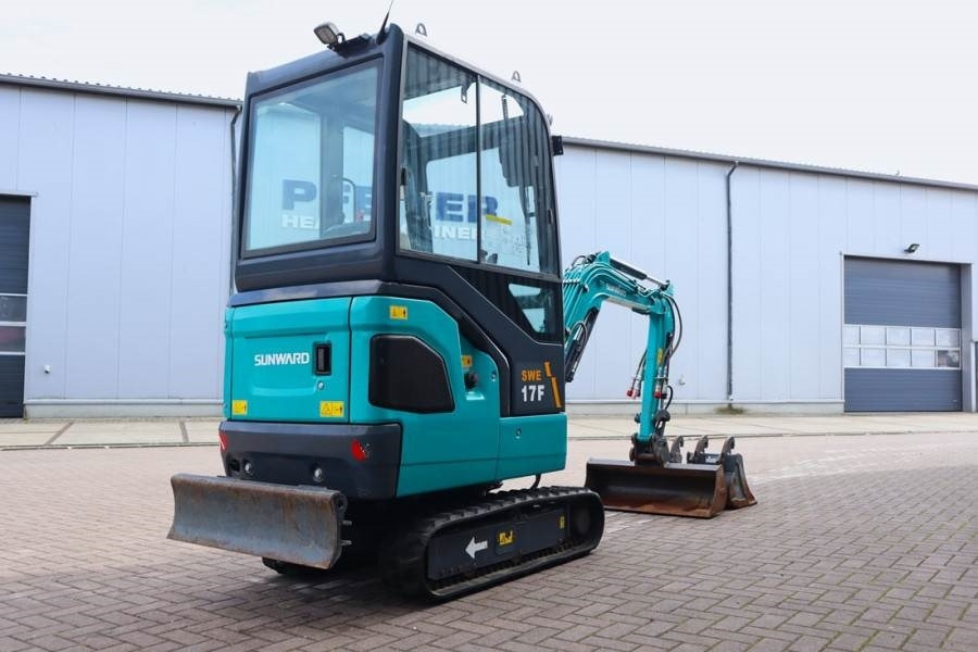 Sunward SWE17F CE certification, Diesel, Extendable Underc - Mini bager: slika 2 Sunward SWE17F CE certification, Diesel, Extendable Underc - Mini bager: slika 2