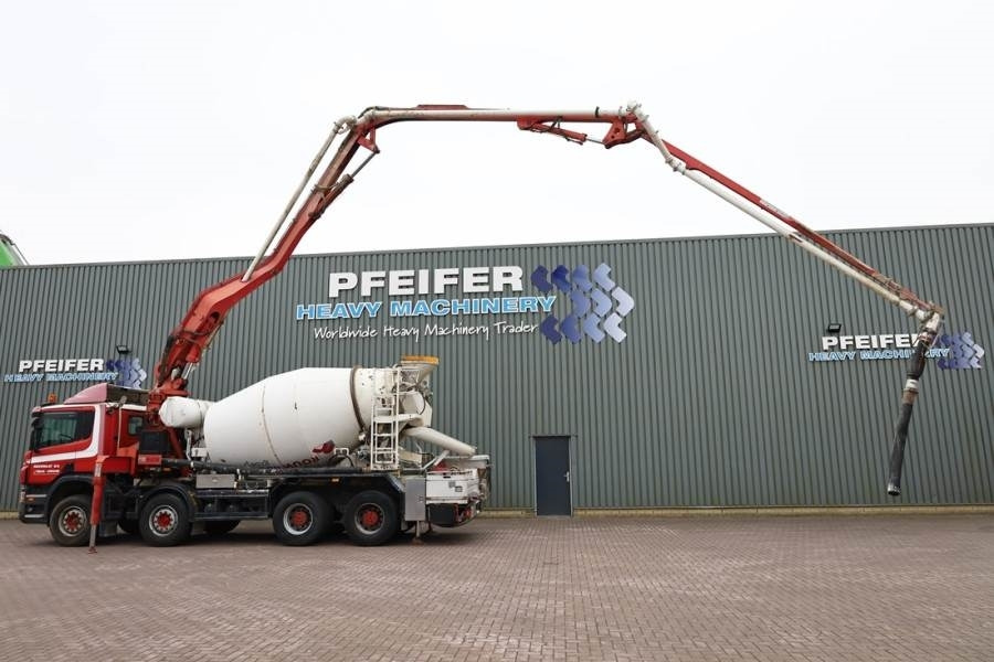 Scania 8x4 With Putzmeister PUMI 24-3.67CS Truck-mounted  - Vlačilec: slika 3 Scania 8x4 With Putzmeister PUMI 24-3.67CS Truck-mounted  - Vlačilec: slika 3