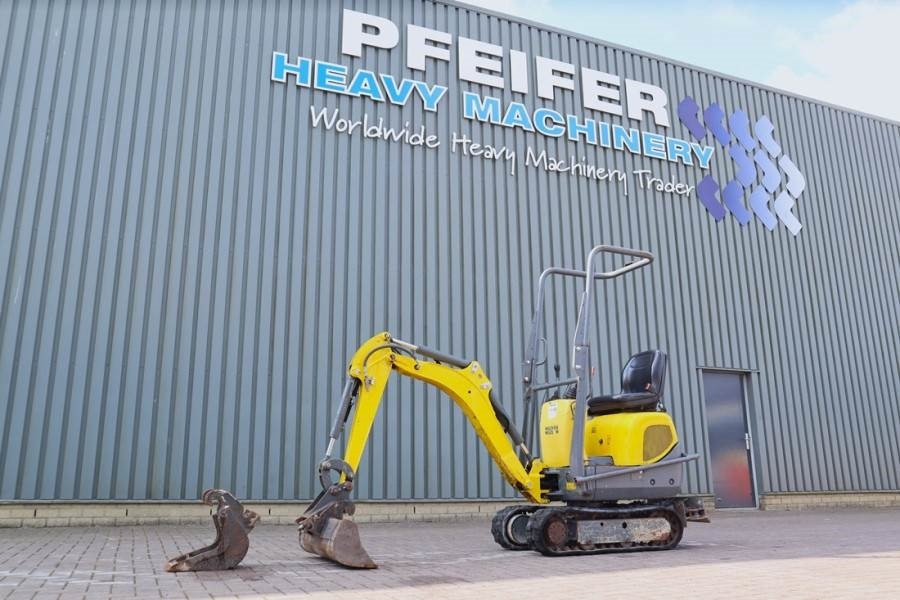 Wacker Neuson E08-01 Wacker Neuson mini excavator including 2 bu - Mini bager: slika 1 Wacker Neuson E08-01 Wacker Neuson mini excavator including 2 bu - Mini bager: slika 1