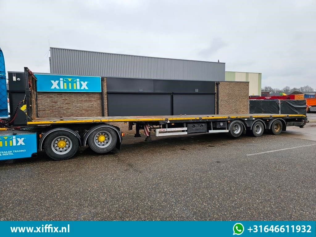 ES-GE 3-ass. Vlakke uitschuifbare Mega oplegger / Naloop gestuurd - Polprikolica s kesonom: slika 5 ES-GE 3-ass. Vlakke uitschuifbare Mega oplegger / Naloop gestuurd - Polprikolica s kesonom: slika 5