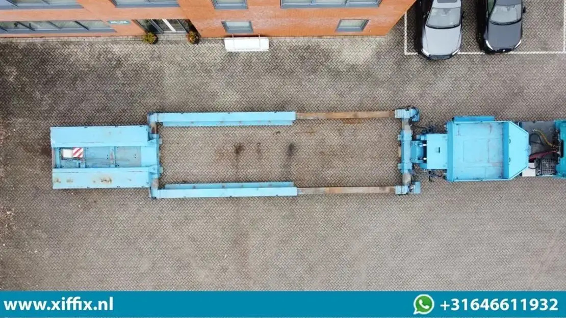 Faymonville 3-ass. Uitschuifbare dieplader met afneembare zwanenhals / Hydr. Vre - Nizko noseča polprikolica: slika 2 Faymonville 3-ass. Uitschuifbare dieplader met afneembare zwanenhals / Hydr. Vre - Nizko noseča polprikolica: slika 2