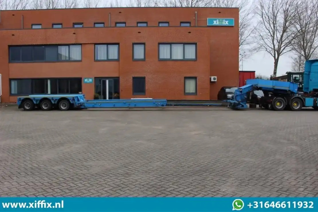 Faymonville 3-ass. Uitschuifbare dieplader met afneembare zwanenhals / Hydr. Vre - Nizko noseča polprikolica: slika 5 Faymonville 3-ass. Uitschuifbare dieplader met afneembare zwanenhals / Hydr. Vre - Nizko noseča polprikolica: slika 5