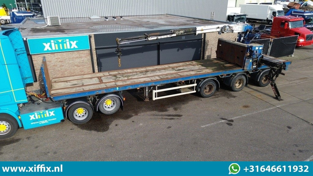 Floor 3-ass. Steenoplegger met Kennis 23 ton/mtr. Kraan  - Tovornjak s kesonom, Tovornjak z dvigalom: slika 1 Floor 3-ass. Steenoplegger met Kennis 23 ton/mtr. Kraan  - Tovornjak s kesonom, Tovornjak z dvigalom: slika 1