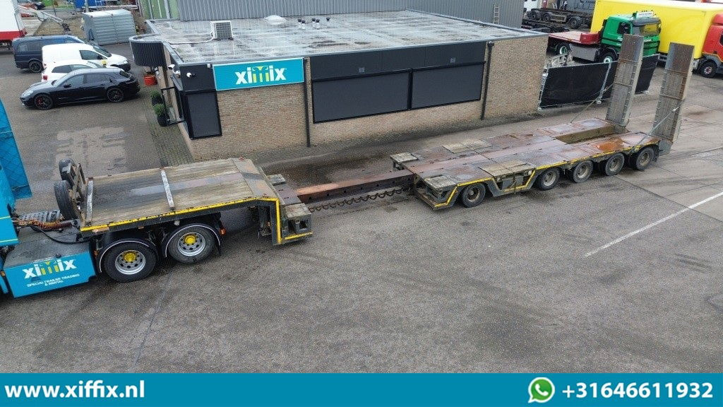 Lintrailers 5-ass. Uitschuifbare semi dieplader met hydr. Kleppen / 275 cm. Bree - Nizko noseča polprikolica: slika 1 Lintrailers 5-ass. Uitschuifbare semi dieplader met hydr. Kleppen / 275 cm. Bree - Nizko noseča polprikolica: slika 1