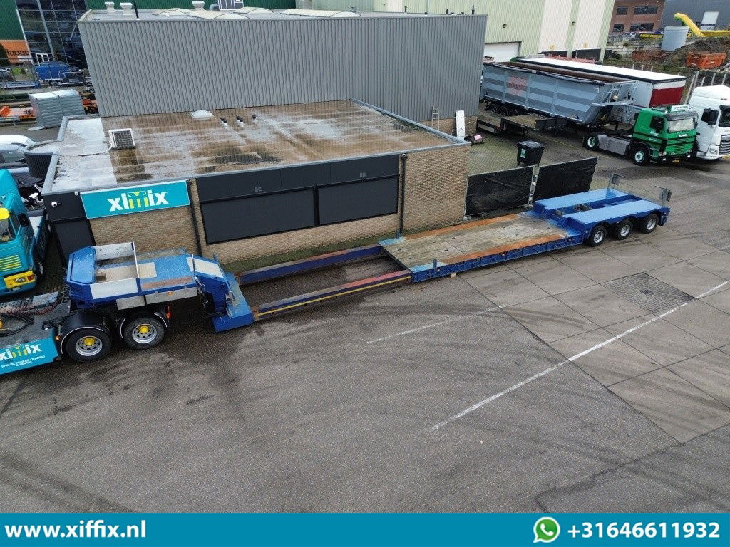 Nooteboom 3-ass. Uitschuifbare dieplader met afneembare nek / 3x gestuurd / 274 cm. Breed - Nizko noseča polprikolica: slika 1 Nooteboom 3-ass. Uitschuifbare dieplader met afneembare nek / 3x gestuurd / 274 cm. Breed - Nizko noseča polprikolica: slika 1