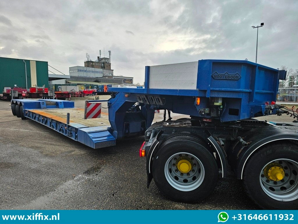 Nizko noseča polprikolica Nooteboom 3-ass. Uitschuifbare dieplader met afneembare nek / 3x gestuurd / 274 cm. Breed: slika 8 Nizko noseča polprikolica Nooteboom 3-ass. Uitschuifbare dieplader met afneembare nek / 3x gestuurd / 274 cm. Breed: slika 8