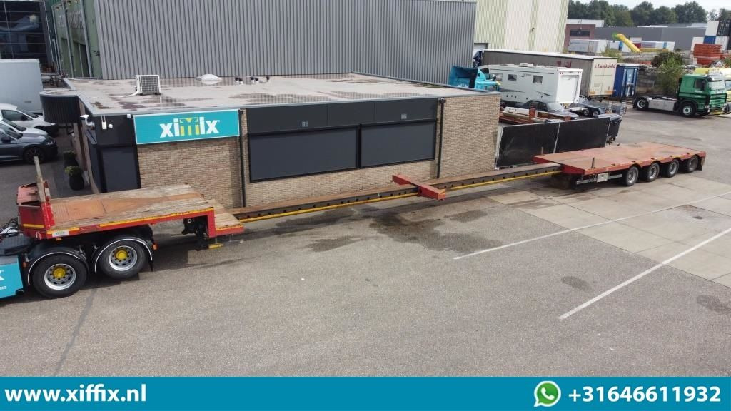 Nooteboom 4-ass. Dubbel 2x uitschuifbare semi dieplader / 4x gestuurd - Nizko noseča polprikolica: slika 1 Nooteboom 4-ass. Dubbel 2x uitschuifbare semi dieplader / 4x gestuurd - Nizko noseča polprikolica: slika 1