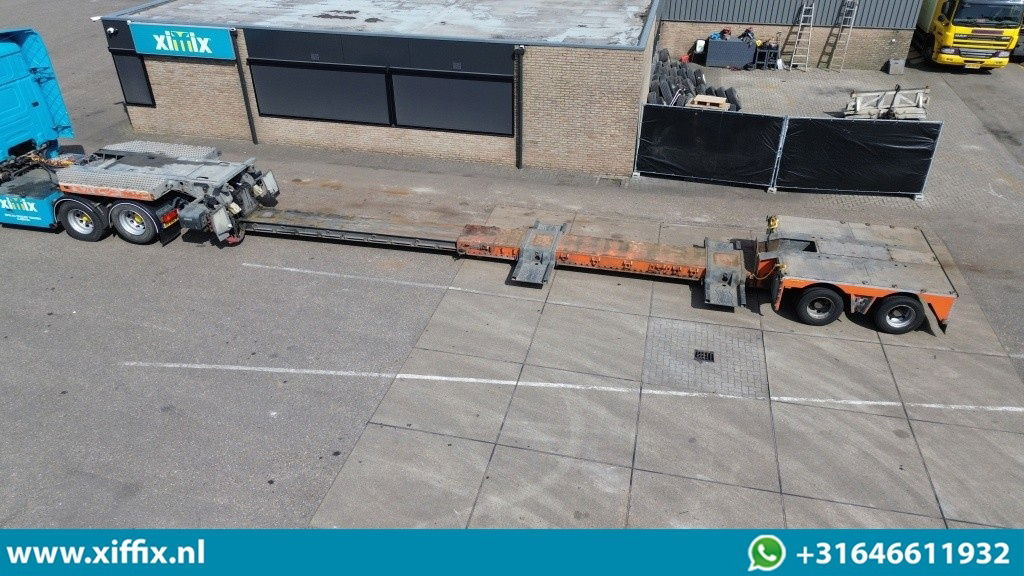 RECKER 2-ass. Uitschuifbare dieplader met afneembare zwanenhals / 2x gestuurd - Nizko noseča polprikolica: slika 2 RECKER 2-ass. Uitschuifbare dieplader met afneembare zwanenhals / 2x gestuurd - Nizko noseča polprikolica: slika 2