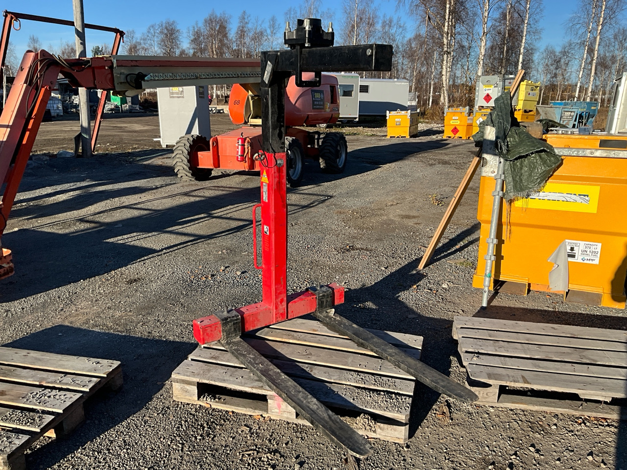 Hiab KM 414-1500 - Vilice za Gradbeni stroj: slika 1 Hiab KM 414-1500 - Vilice za Gradbeni stroj: slika 1