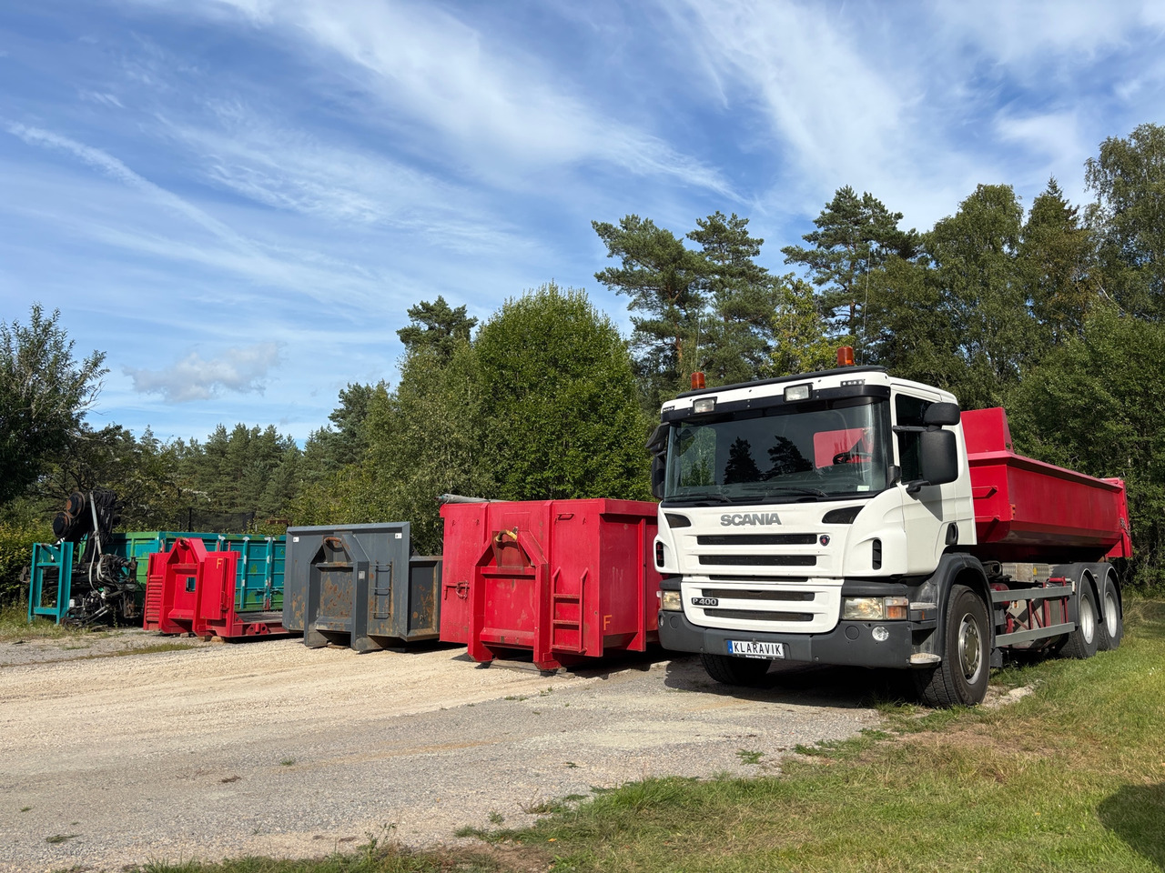 Scania P400 - Kotalni prekucni tovornjak: slika 1 Scania P400 - Kotalni prekucni tovornjak: slika 1