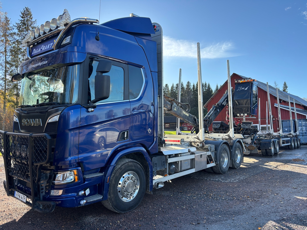Scania R650 B 6X4 NB - Tovornjak za prevoz lesa, Tovornjak z dvigalom: slika 1 Scania R650 B 6X4 NB - Tovornjak za prevoz lesa, Tovornjak z dvigalom: slika 1