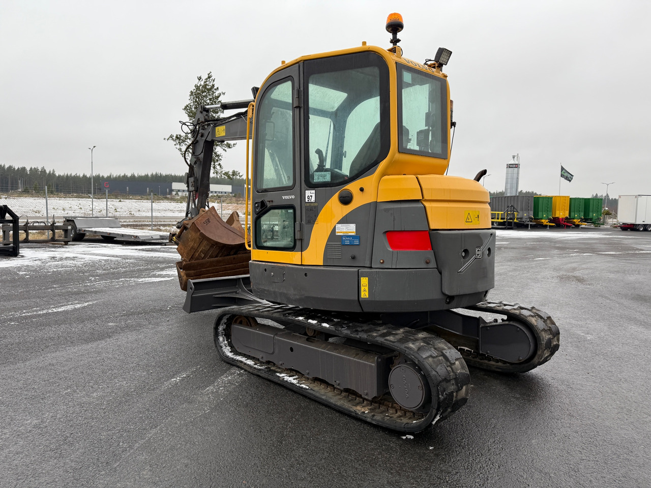 Volvo ECR58D - Bager: slika 1 Volvo ECR58D - Bager: slika 1