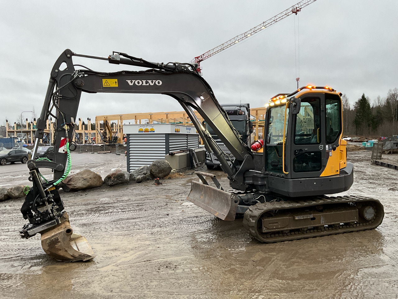 Volvo ECR88D - Bager: slika 1 Volvo ECR88D - Bager: slika 1