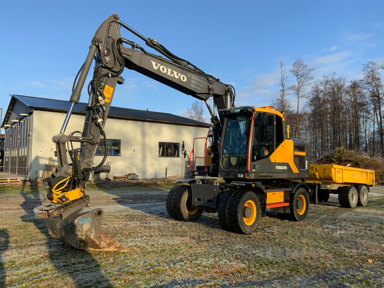 Volvo Waldung-Kärran EW160E - Bager: slika 1 Volvo Waldung-Kärran EW160E - Bager: slika 1