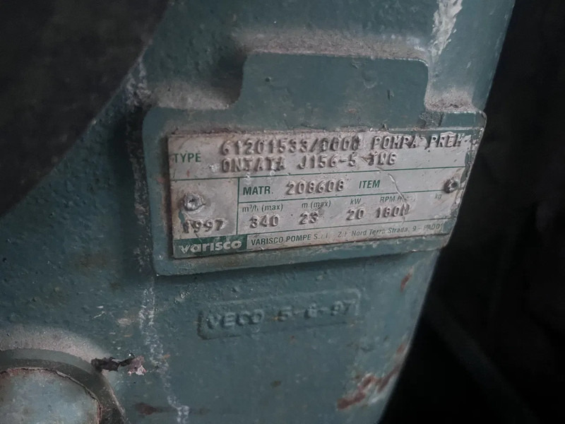 Eekels pompset Deutz 1011 met varisco pomp - Črpalka za vodo: slika 3 Eekels pompset Deutz 1011 met varisco pomp - Črpalka za vodo: slika 3