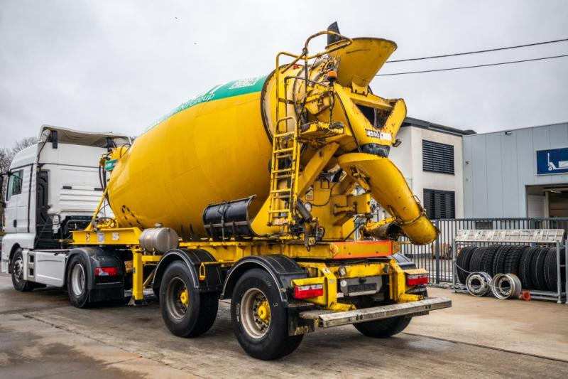Imer BETON MIXER/MALAXEUR/MISCHER-10M3- STEERING AXLE - Polprikolica mešalec betona: slika 4 Imer BETON MIXER/MALAXEUR/MISCHER-10M3- STEERING AXLE - Polprikolica mešalec betona: slika 4