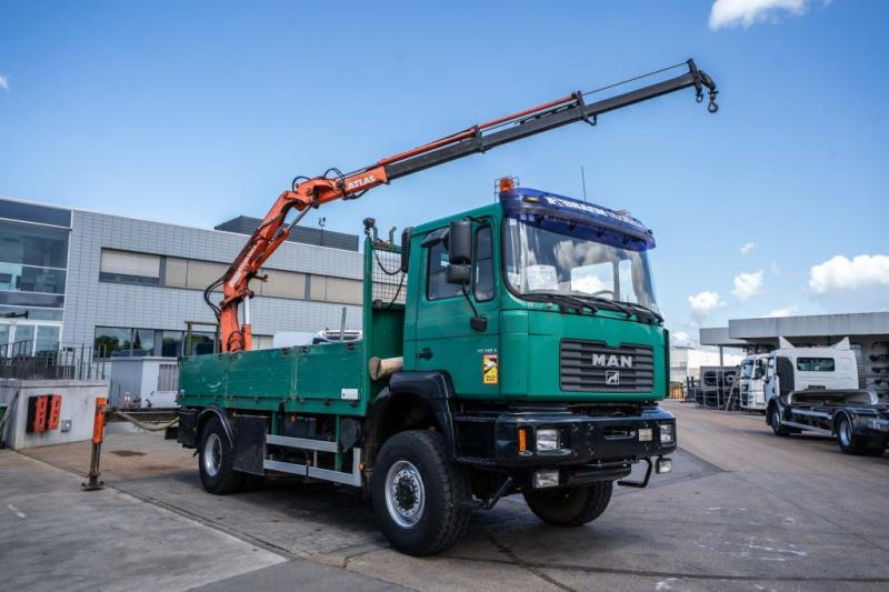 MAN FE 310A-4X4+ATLAS 105.1 A3 - Tovornjak s kesonom, Tovornjak z dvigalom: slika 2 MAN FE 310A-4X4+ATLAS 105.1 A3 - Tovornjak s kesonom, Tovornjak z dvigalom: slika 2