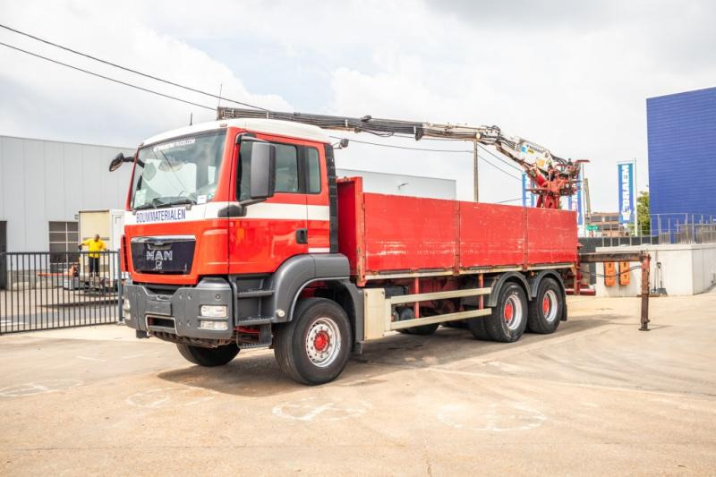 MAN TGS 33.360 BB + KENNIS 16 T/M -3XHYDR. - Tovornjak s kesonom, Tovornjak z dvigalom: slika 1 MAN TGS 33.360 BB + KENNIS 16 T/M -3XHYDR. - Tovornjak s kesonom, Tovornjak z dvigalom: slika 1