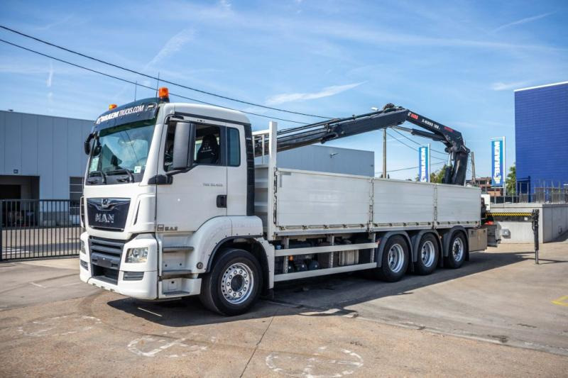 MAN TGS 35.420 BL-8x4-4+HIAB 188 E-2 - Tovornjak s kesonom, Tovornjak z dvigalom: slika 1 MAN TGS 35.420 BL-8x4-4+HIAB 188 E-2 - Tovornjak s kesonom, Tovornjak z dvigalom: slika 1