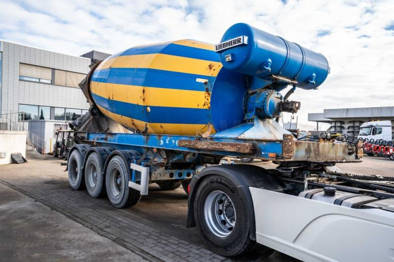 MULLER BETON MIXER/MALAXEUR/MISCHER LIEBHERR 12M3 - Polprikolica mešalec betona: slika 2 MULLER BETON MIXER/MALAXEUR/MISCHER LIEBHERR 12M3 - Polprikolica mešalec betona: slika 2