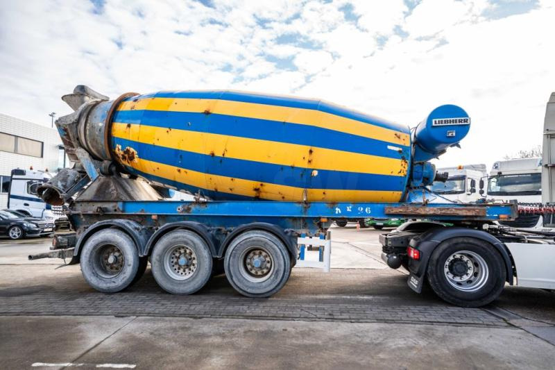 MULLER BETON MIXER/MALAXEUR/MISCHER LIEBHERR 12M3 - Polprikolica mešalec betona: slika 3 MULLER BETON MIXER/MALAXEUR/MISCHER LIEBHERR 12M3 - Polprikolica mešalec betona: slika 3