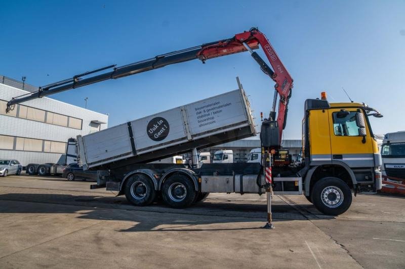Mercedes ACTROS 3344 K-MP3+FASSI F245 - Tovornjak prekucnik, Tovornjak z dvigalom: slika 3 Mercedes ACTROS 3344 K-MP3+FASSI F245 - Tovornjak prekucnik, Tovornjak z dvigalom: slika 3