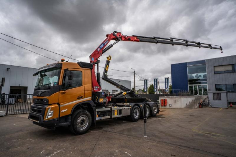 Volvo FMX 430-8x4+HMF 2820/6xhydr. - Kotalni prekucni tovornjak, Tovornjak z dvigalom: slika 1 Volvo FMX 430-8x4+HMF 2820/6xhydr. - Kotalni prekucni tovornjak, Tovornjak z dvigalom: slika 1