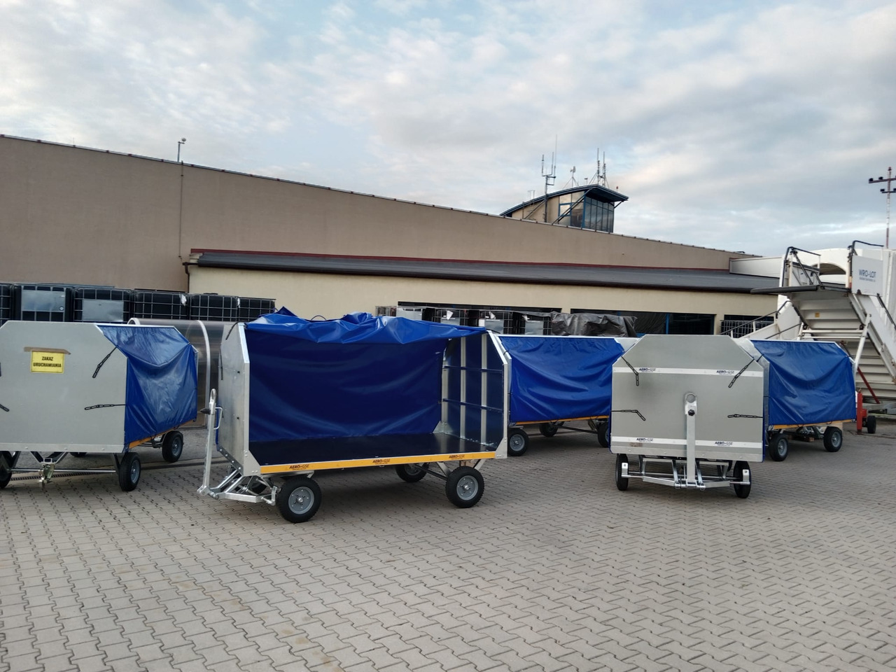 AERO-GSE BAGGAGE CART BC-ZW30-D2400 - Letališka oprema: slika 2 AERO-GSE BAGGAGE CART BC-ZW30-D2400 - Letališka oprema: slika 2