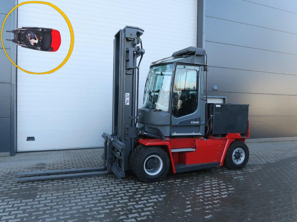 Kalmar ECG80-6 - TRIPLEX - Drehsitz - Električni viličar: slika 1 Kalmar ECG80-6 - TRIPLEX - Drehsitz - Električni viličar: slika 1