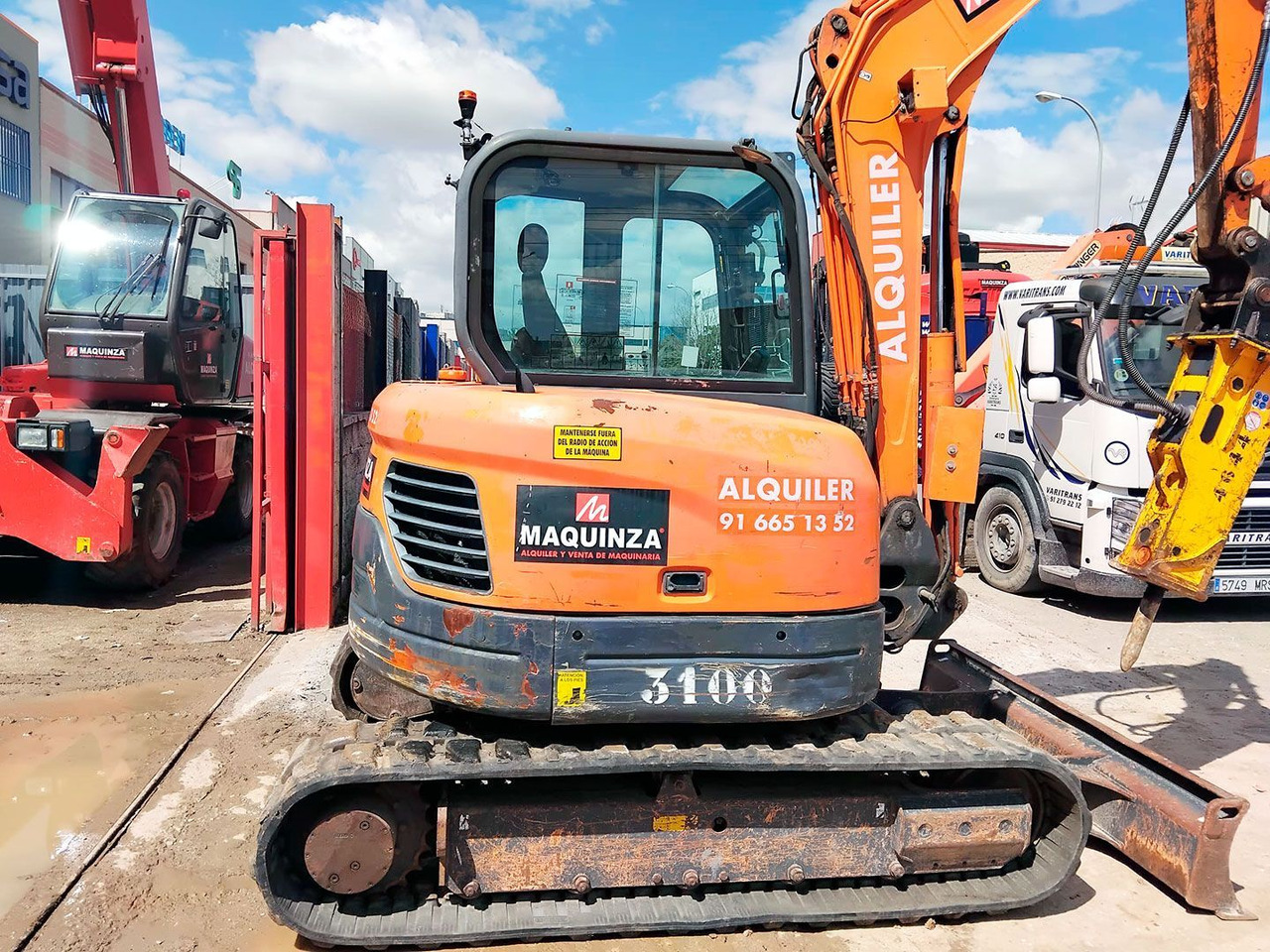 DOOSAN DX62R-3 - Mini bager: slika 3 DOOSAN DX62R-3 - Mini bager: slika 3