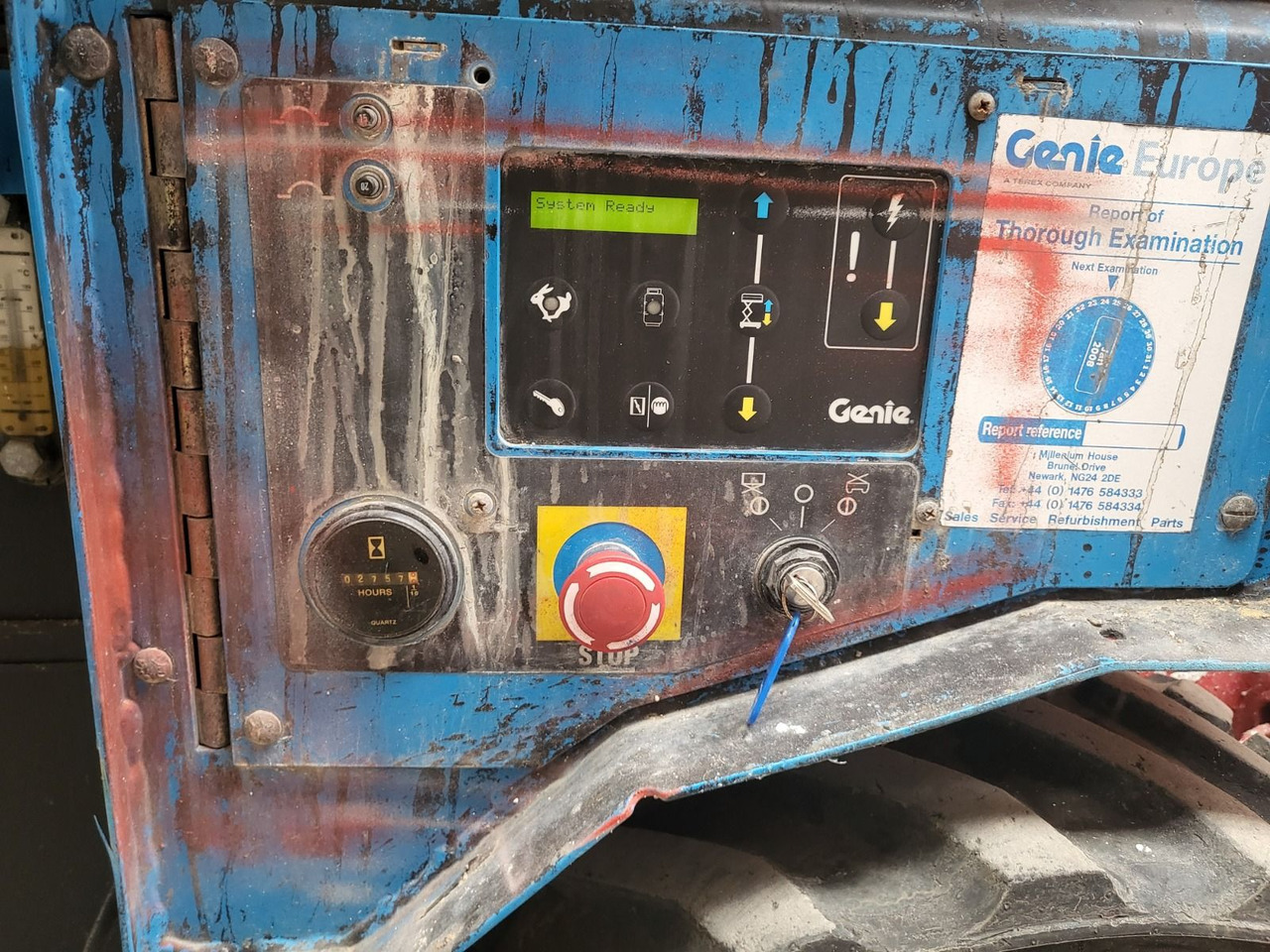 Škarjasta dvižna ploščad GENIE GS3268RT: slika 17