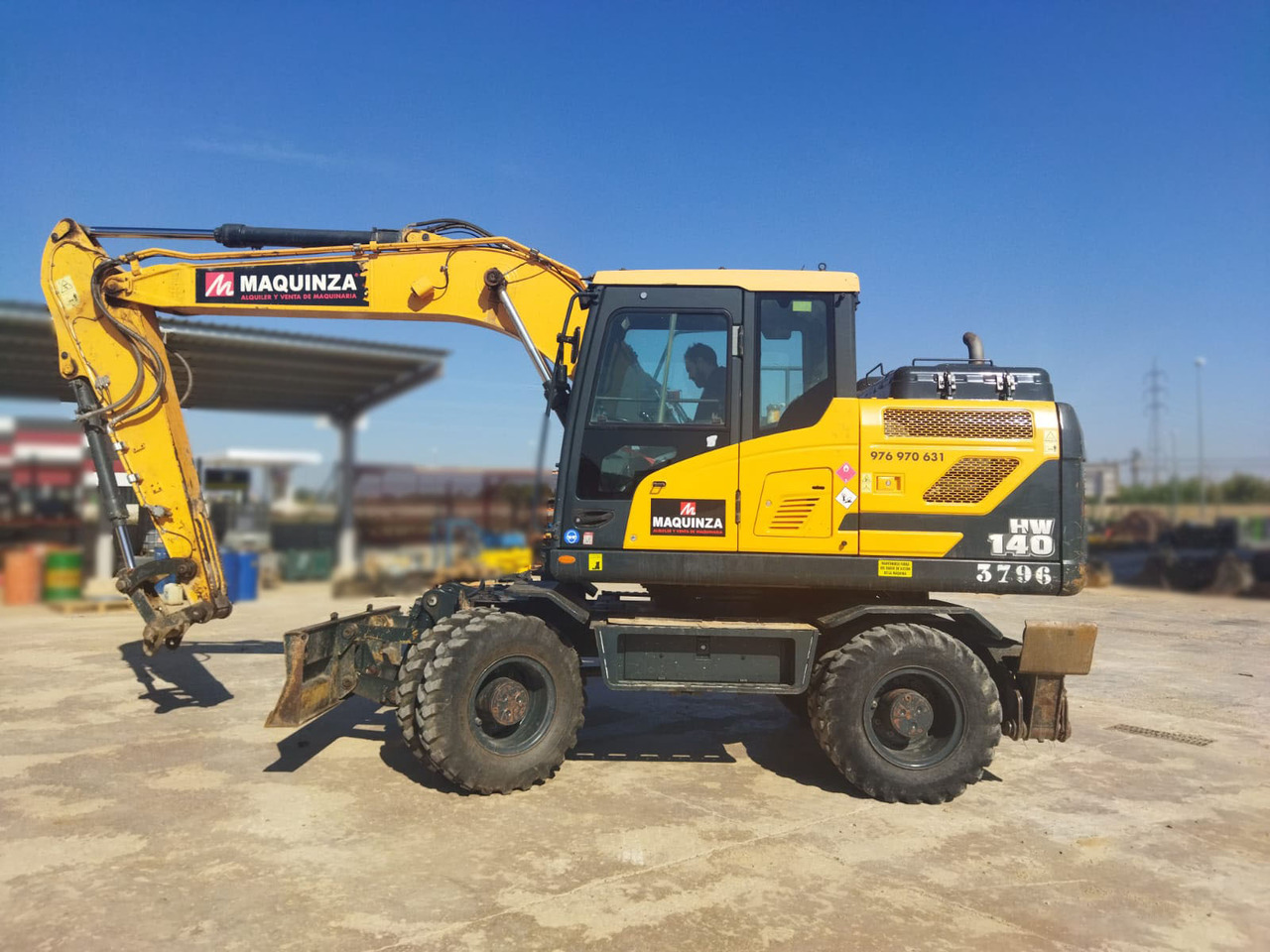 HYUNDAI HW140 - Bager na kolesih: slika 1 HYUNDAI HW140 - Bager na kolesih: slika 1