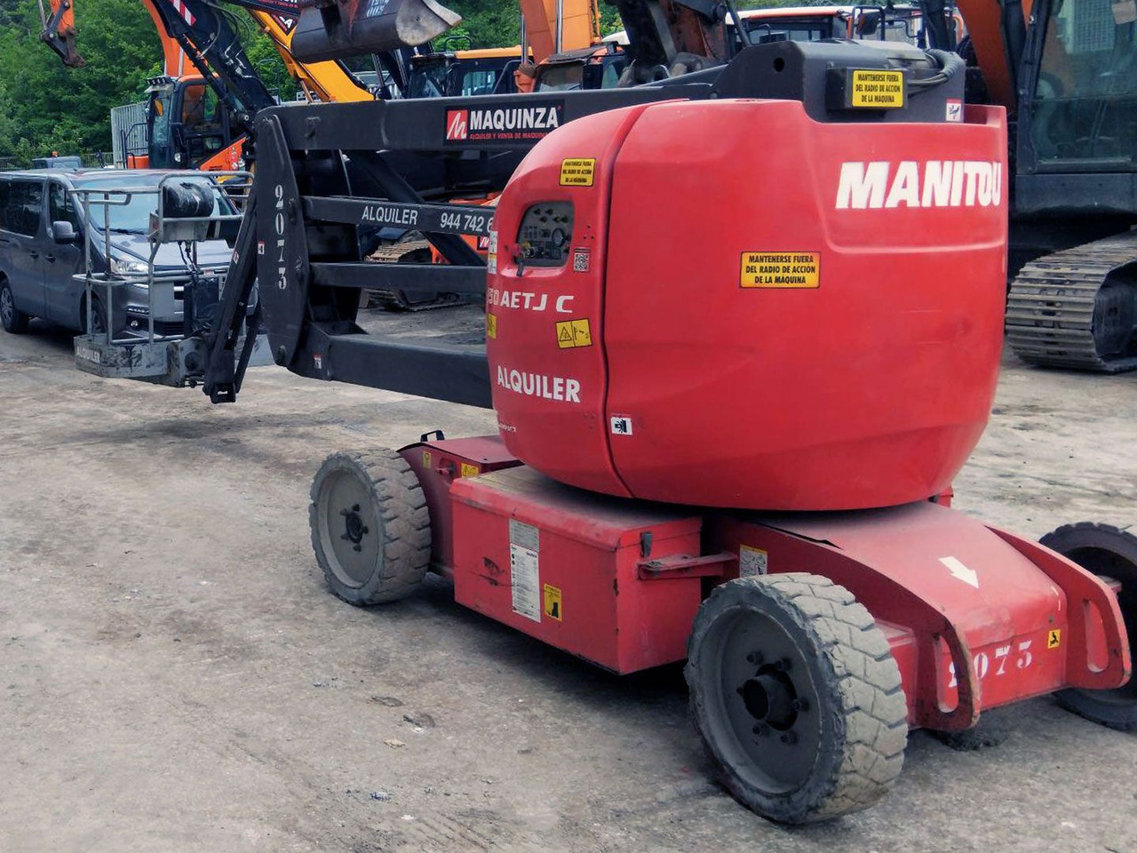 MANITOU 150AETJ C - Zglobna dvižna ploščad: slika 4 MANITOU 150AETJ C - Zglobna dvižna ploščad: slika 4