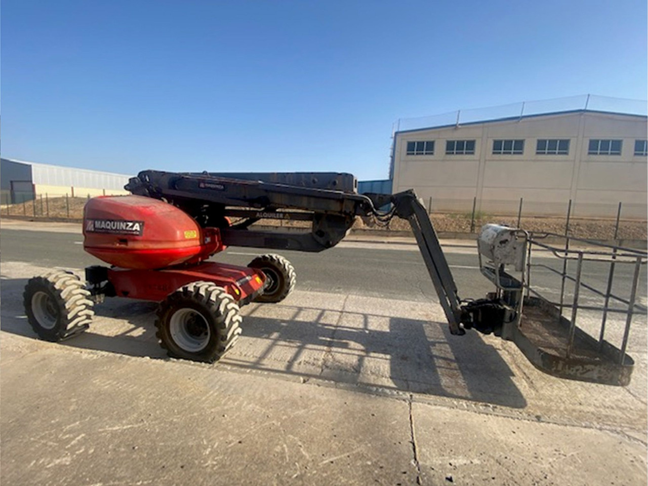 MANITOU 160ATJ EJE OSCILANTE - Zglobna dvižna ploščad: slika 1 MANITOU 160ATJ EJE OSCILANTE - Zglobna dvižna ploščad: slika 1