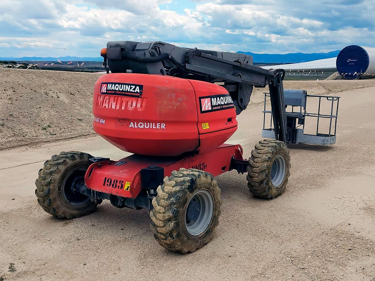 MANITOU 160ATJ EJE OSCILANTE - Zglobna dvižna ploščad: slika 2 MANITOU 160ATJ EJE OSCILANTE - Zglobna dvižna ploščad: slika 2