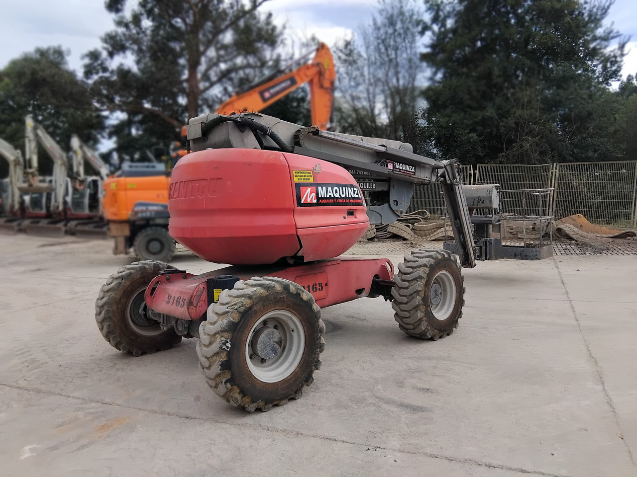 MANITOU 160ATJ EJE OSCILANTE - Zglobna dvižna ploščad: slika 5 MANITOU 160ATJ EJE OSCILANTE - Zglobna dvižna ploščad: slika 5
