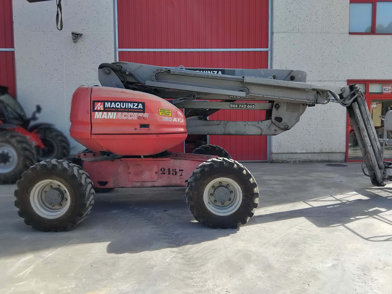 MANITOU 160ATJ EJE OSCILANTE - Zglobna dvižna ploščad: slika 3 MANITOU 160ATJ EJE OSCILANTE - Zglobna dvižna ploščad: slika 3