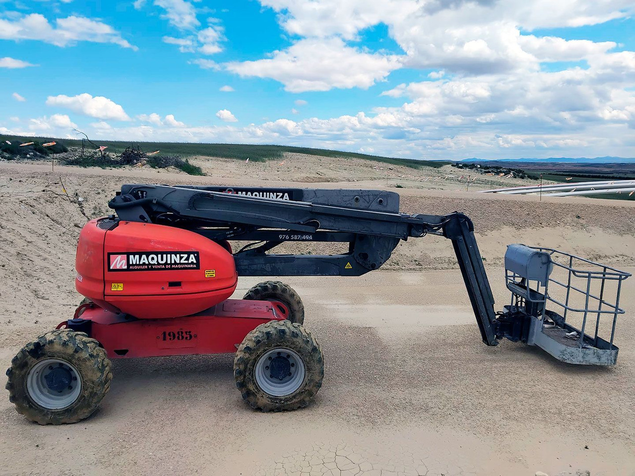 MANITOU 160ATJ EJE OSCILANTE - Zglobna dvižna ploščad: slika 1 MANITOU 160ATJ EJE OSCILANTE - Zglobna dvižna ploščad: slika 1