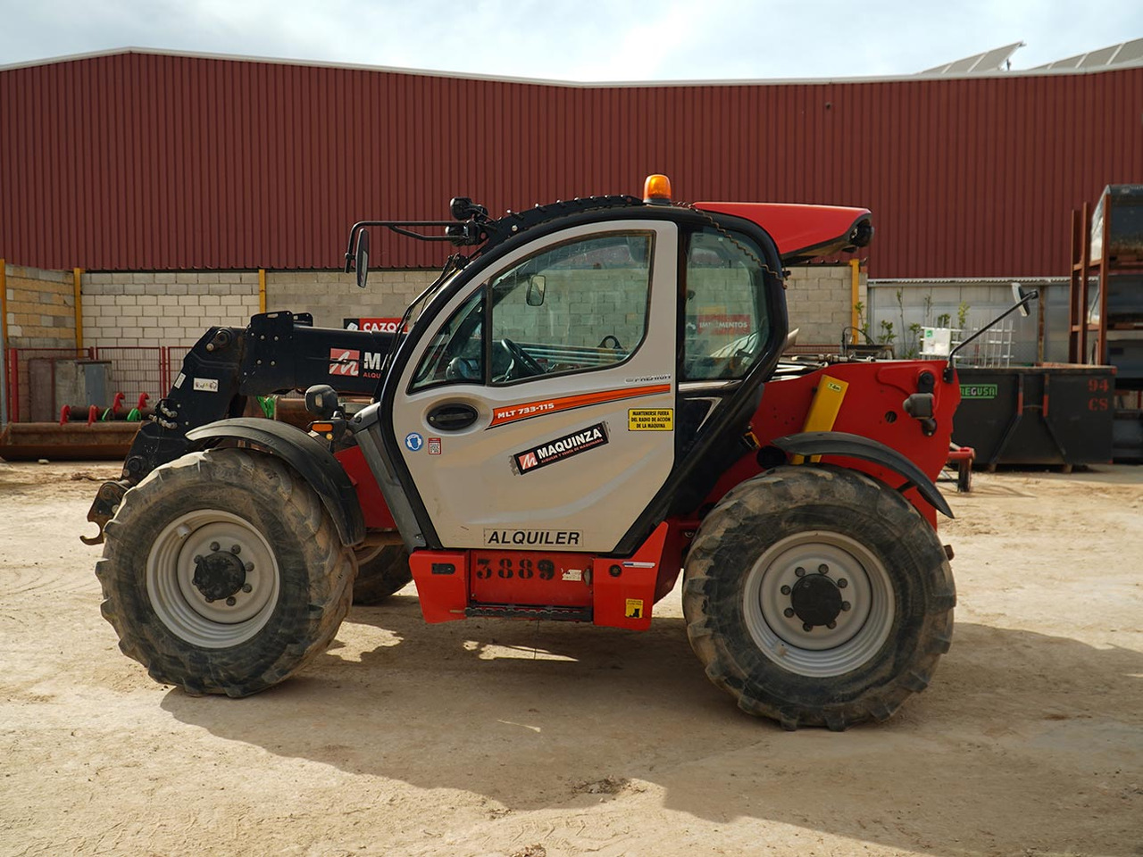 MANITOU MLT733.115 - Teleskopski viličar: slika 1 MANITOU MLT733.115 - Teleskopski viličar: slika 1